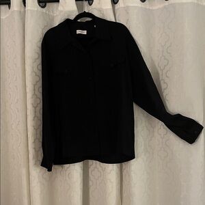 Madewell Black Collared Shirt